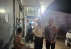 Patroli Malam Polsek Sukaresik Tingkatkan Sambang Warga, Sampaikan Pesan Kamtibmas. 