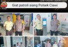 *POLSEK CIAWI POLRES TASIK KOTA POLDA JABAR, MELAKSANAKAN PATROLI  ANTISIPASI GANGGUAN KAMTIBMAS*