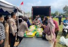 Polres Tasikmalaya Kota Gelar Pangan Murah, Beras Murah Ludes Terjual di Dua Titik