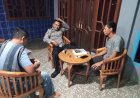 Polsek Sukaresik Tingkatkan Sambang Warga Sampaikan Pesan Kamtibmas 