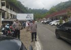 Polsek Sukaratu Tingkatkan Keamanan di Cipanas Galunggung