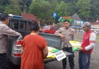 Polsek Sukaratu Gelar Pasar Murah, Warga Tasikmalaya Sambut Positif