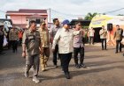Kapolri Dampingi Presiden Cek Lokasi Pengungsian Korban Banjir di Tapanuli Tengah