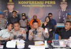 POLRES TASIKMALAYA KOTA PRESS RILIS TIGA KASUS PERSETUBUHAN TERHADAP ANAK DI BAWAH UMUR
