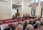 Polres Tasikmalaya Kota Laksanakan Binrohtal Bersama Personel untuk Tingkatkan Keimanan dan Integritas
