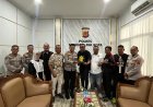 Kapolres Tasikmalaya Kota Gelar Silaturahmi dan Beri Motivasi Atlet PERTINA Jelang Pertandingan