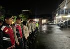 Apel Malam Personel Ops Lilin Lodaya 2025 Digelar di Polres Tasikmalaya Kota