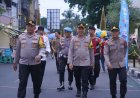 Kapolres Tasikmalaya Kota Monitoring Jalur Car Free Night Sambut Tahun Baru 2025
