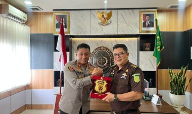 Kapolres Tasikmalaya Kota Gelar Silaturahmi ke Kejaksaan, Perkuat  Sinergitas Penegakan Hukum