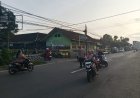 ‎Giat Pelayanan Masyarakat Gatur lalin pagi di Wilkum Manonjaya.
