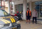Patroli siang Polsek Manonjaya Polres Tasikmalaya kota Antisipasi Pencurian dan Gangguan Kamtibmas di Lingkungan Warga Manonjaya.