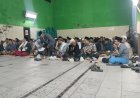 Bhabinkamtibmas Polsek Tamansari Hadiri Pengajian Isra Mi'raj Nabi Muhammad S.A.W Di yang bertempat GOR Kel. Setiawargi