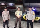 Polsek Ciawi Giat Patroli Malam, Jaga Keamanan Tasik Kota