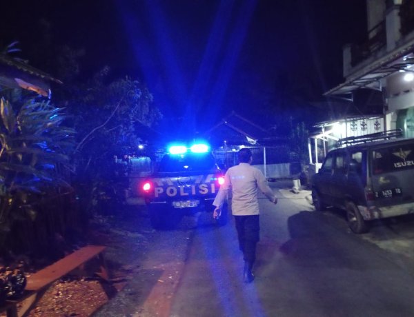 POLSEK RAJAPOLAH POLRES TASIK KOTA POLDA JABAR, MELAKSANAKAN PATROLI  ANTISIPASI GANGGUAN KAMTIBMAS